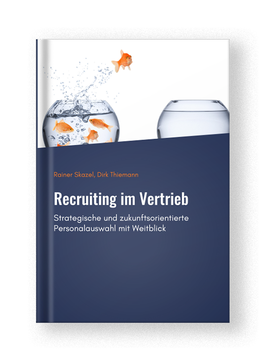 Recruiting im Vertrieb ist das Buch für das spezielle rekrutieren von Vertriebsmitarbeitenden.